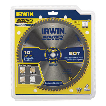 IRWIN CIRC SWBLD 80T 10"" 14076